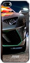 iPhone SE (2016) Hoesje Transparant TPU Case - Lamborghini #ffffff