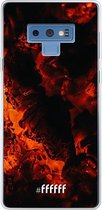 Samsung Galaxy Note 9 Hoesje Transparant TPU Case - Hot Hot Hot #ffffff