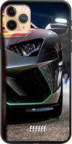 iPhone 11 Pro Max Hoesje TPU Case - Lamborghini #ffffff