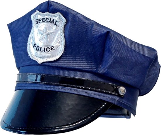 Casquette police noire : Deguise-toi, achat de Accessoires