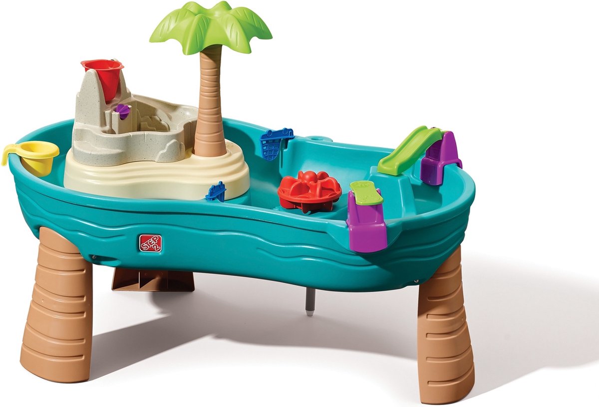 Step2 Splish Splash Watertafel - Met 10 accessoires - Waterspeelgoed voor kind - Activiteitentafel met water voor de tuin / buiten - Step2