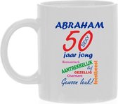 Leuke verjaardag mok 50 jaar Abraham