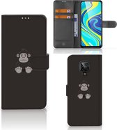 Telefoonhoesje Xiaomi Redmi Note 9 Pro | Note 9S Wallet Book Case Verjaardagscadeau Gorilla