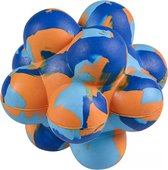Duvo+ Rubber bellenbal smash Meerkleurig M - 8,7x8,7x8,7cm