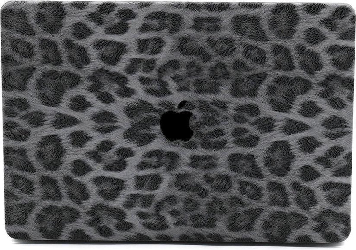 Lunso - cover hoes - MacBook Pro 13 inch (2020-2022) - Leopard Pattern Grey - Model