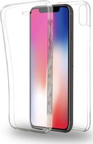 Azuri Apple iPhone X hoesje - Front & Back - Transparant