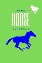 Blue Horse Notebook