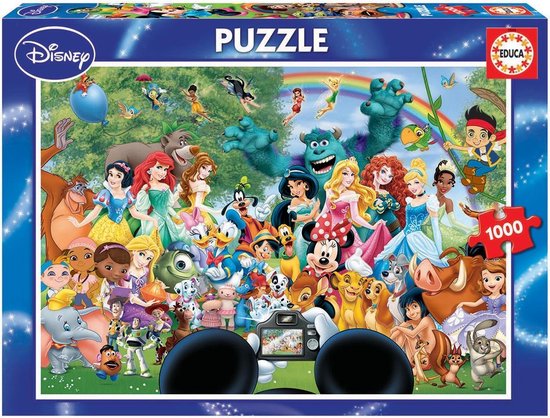 de Educa. Entertainment Spellen & puzzels Legpuzzels Educa Legpuzzels 4 puzzles de Lilo&Stitch Disney 