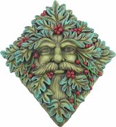 Nemesis Now Muurdecoratie Berry Beard - Green Man - Multicolours
