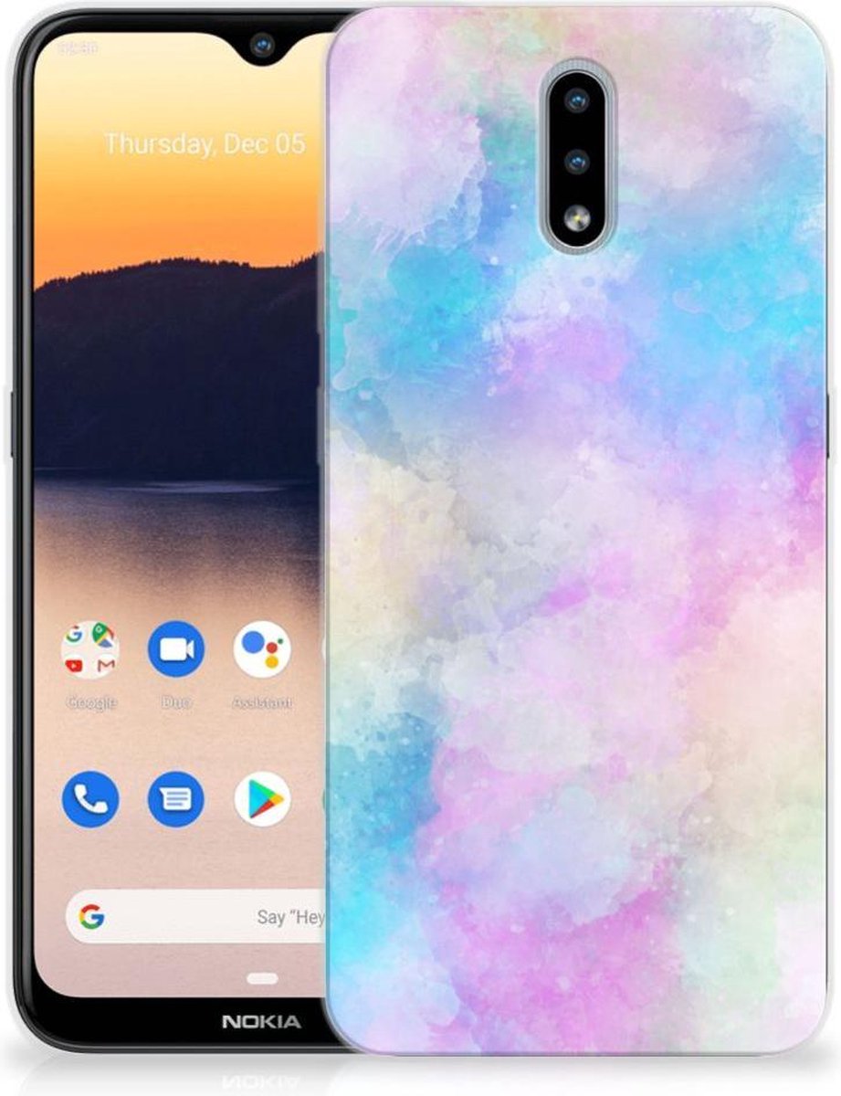 Hoesje maken Nokia 2.3 Watercolor Light