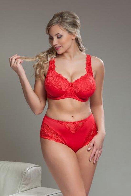 BH à armatures PLAISIR grande taille rouge