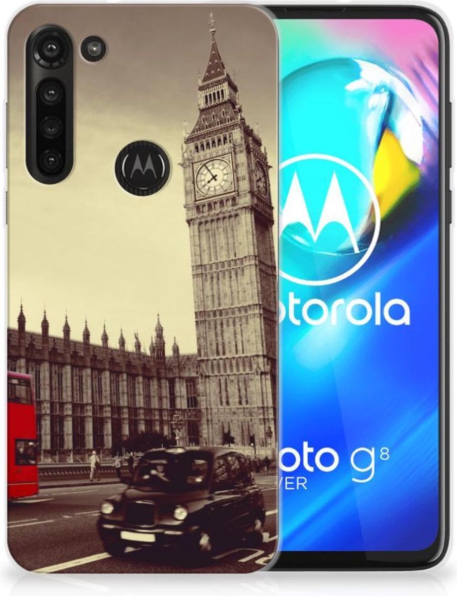 Motorola Moto G8 Power Siliconen Back Cover Londen