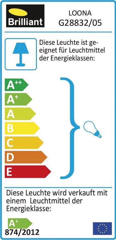 BRILLIANT lamp Loona LED spot buis 4flg wit | 4x LED-PAR51, GU10, 3W