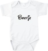 Romper boefje - Wit - Maat 56 t/m 92