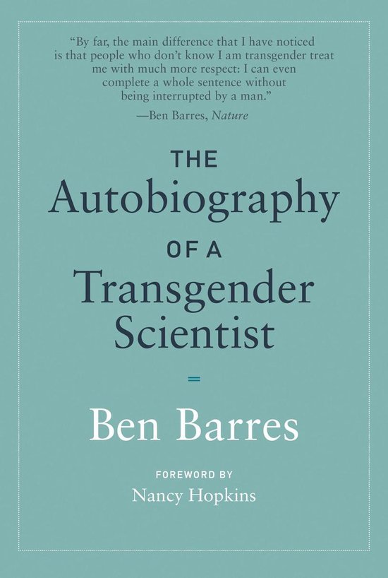 The Autobiography of a Transgender Scientist - cover