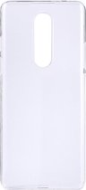 Shop4 - OnePlus 8 Hoesje - Zachte Back Case Transparant