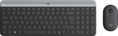 Logitech MK470 clavier Souris incluse RF sans fil QWERTY Tchèque Graphite