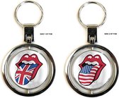 Rolling Stones - UK & US Tongues Spinner Sleutelhanger
