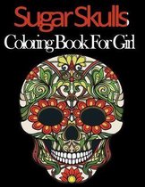 Sugar Skull Coloring Book For girl