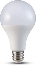 V-TAC 126 LED-lamp Energielabel E (A - G) E27 Peer 18 W = 125 W Warmwit (Ø x l) 80 mm x 135 mm 1 stuk(s)