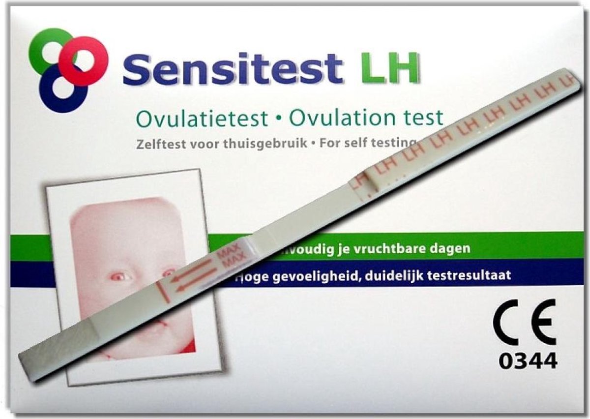 Sensitest ovulatietest dipstick 12 stuks