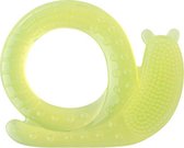 Koelbijtring slak - Groen - Veilig voor baby's - Ice gel - Bijtring - Vaatwasserbestendig - Bijtspeelgoed