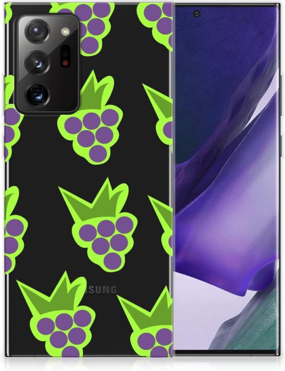 Samsung Galaxy Note20 Ultra Siliconen Case Druiven