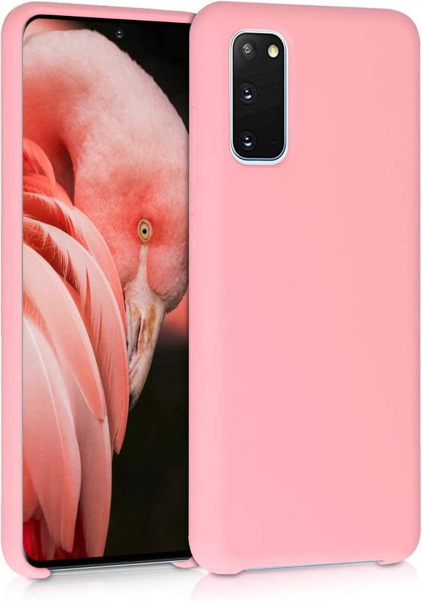 Samsung Galaxy S20 Plus TPU siliconen hoesje zachte flexibele rubberen - licht roze