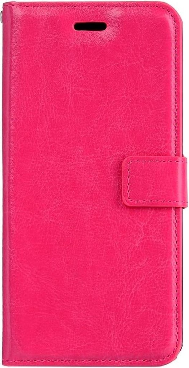 Hoesje book case roze geschikt voor iPhone 6 Plus