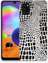 Beschermhoesje Geschikt voor Samsung Galaxy A31 Smartphone hoesje Slangenprint