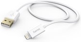 Hama USB-kabel voor Apple iPad, Lightning, 1,5 m, wit