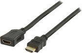 Valueline, Verlengkabel voor de High Speed HDMI Kabel met Ethernet HDMI connector - HDMI-input 3m (Zwart)