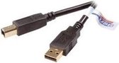 Vivanco High-grade USB 2.0 certified connection cable, 1.8 m, black