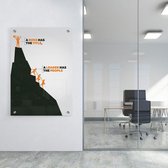 Leader - Walljar - Wanddecoratie - Poster ingelijst