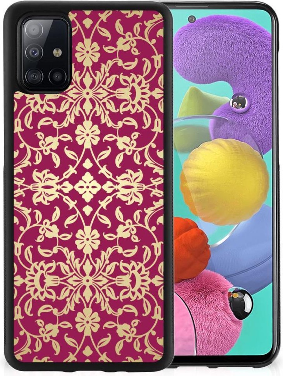 Hoesje TPU Samsung Galaxy A51 Barok Pink