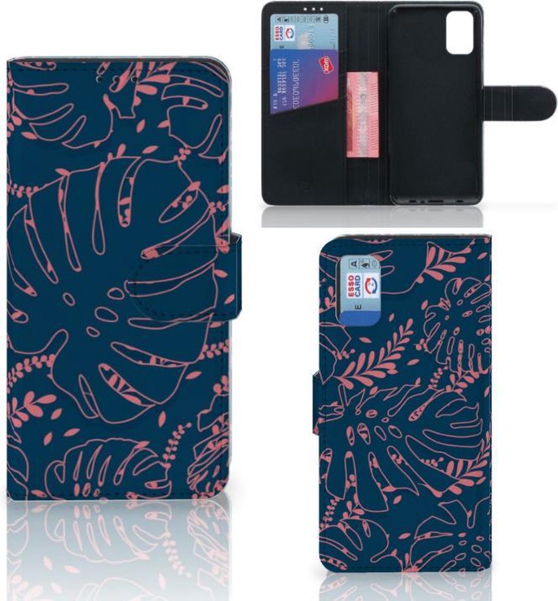 Samsung Galaxy A41 Hoesje Palm Leaves