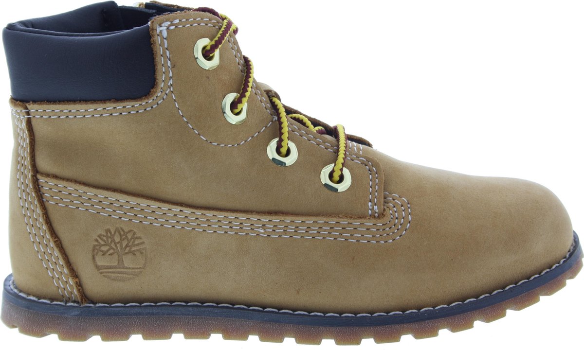 Timberland Kids Pokeypine 6″ Zip Wheat Camel