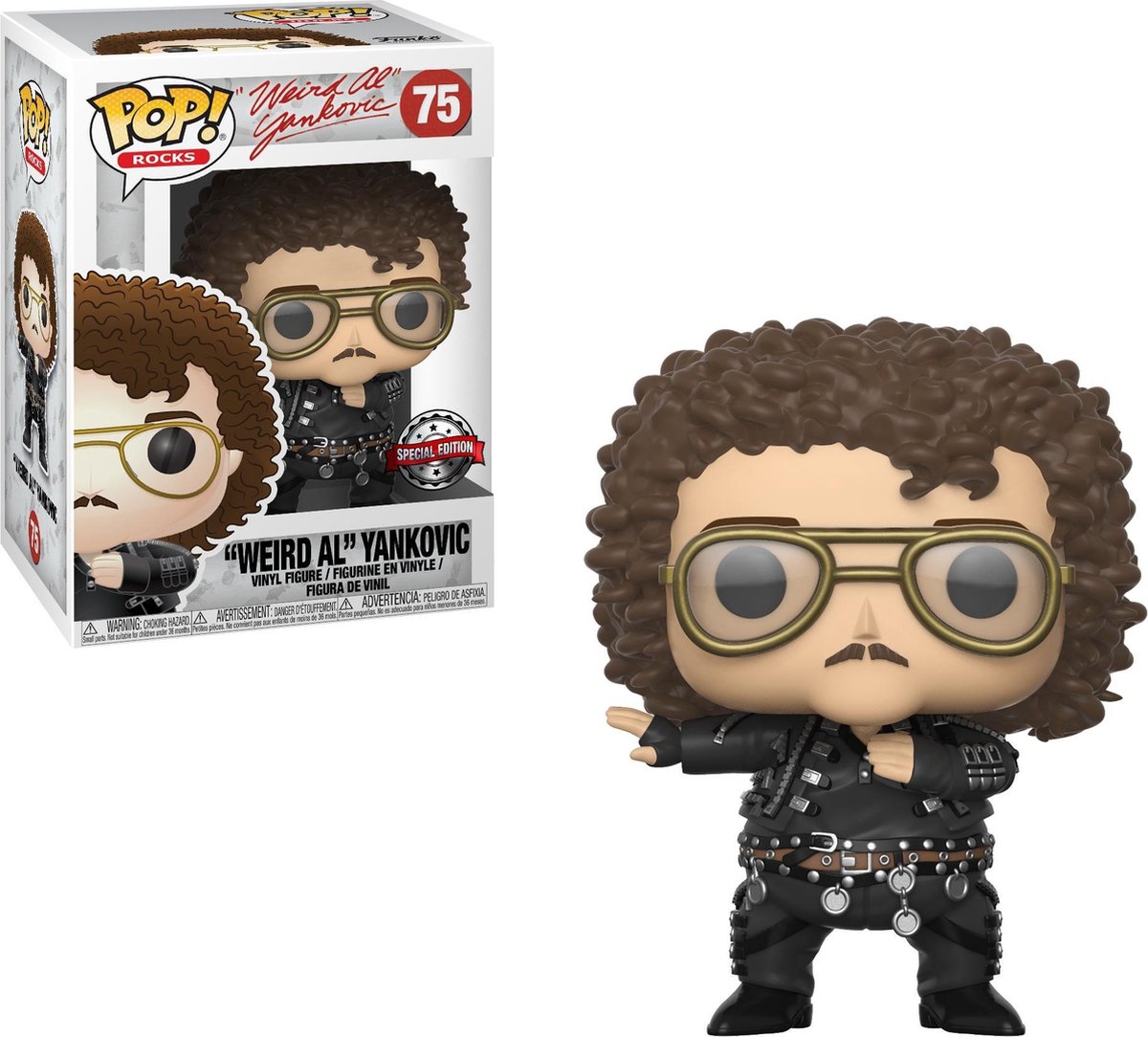Funko Pop! Rocks: Weird Al Yankovic (Fat) FYE Exclusive #75