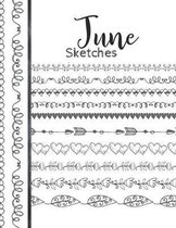 June Sketches: Astrology Sketchbook Activity Book Gift For Women & Girls - Daily Sketchpad To Draw And Sketch In As The Stars And Pla