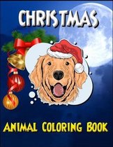 Christmas Animal Coloring Book