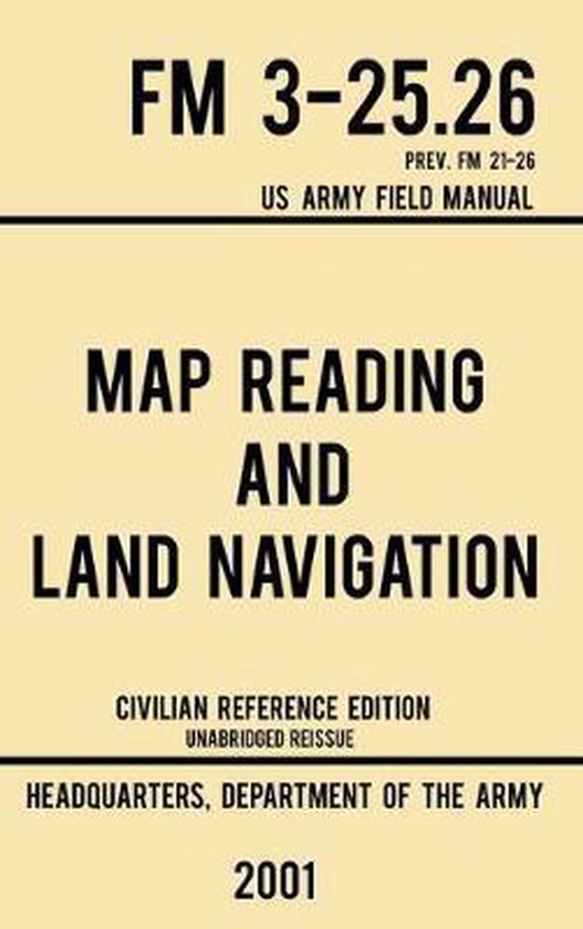 Military Outdoors Skills- Map Reading And Land Navigation -  ... - cover