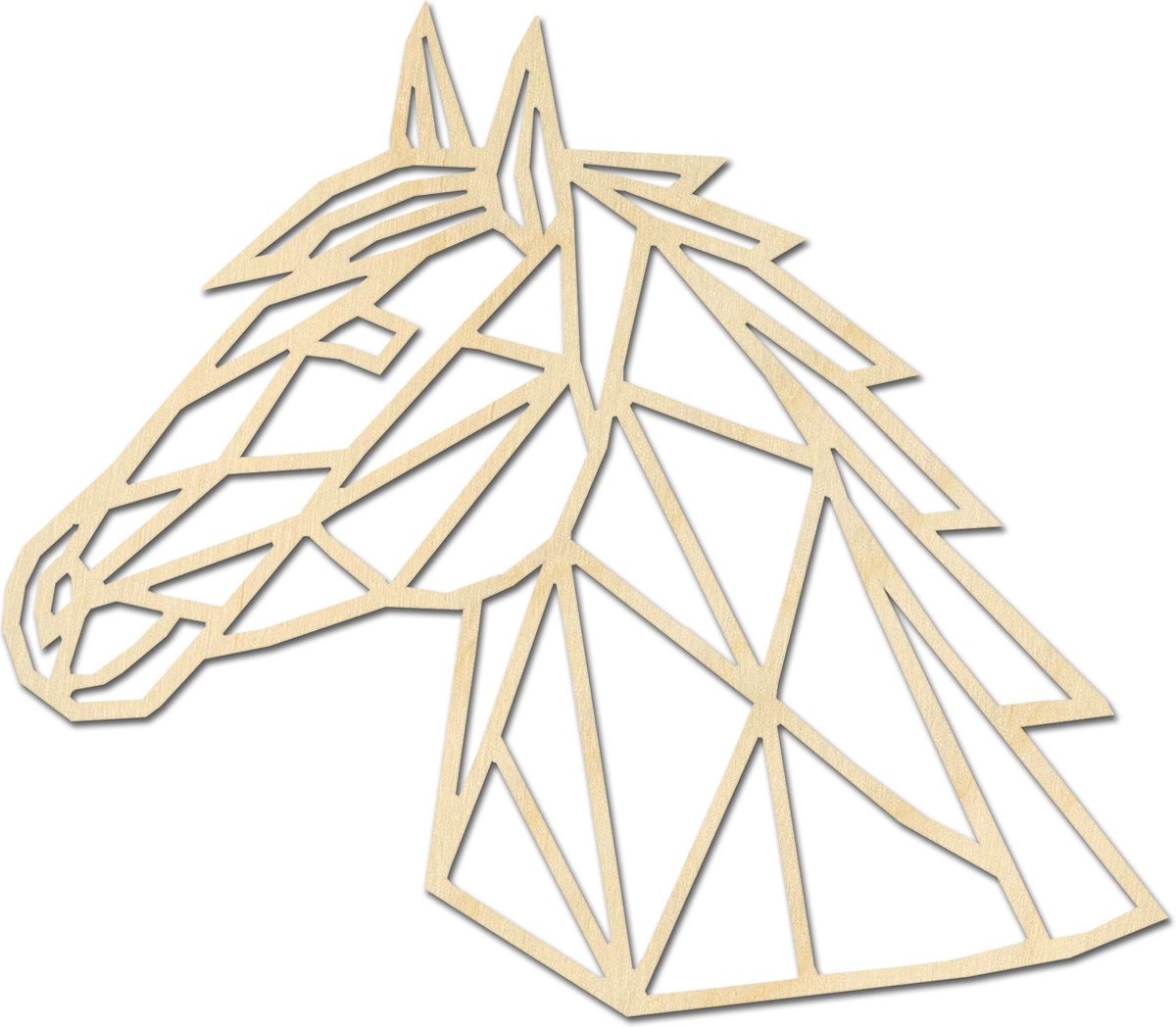 Geometrisch Paard zijkant / Dieren