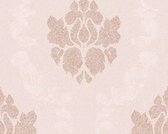LANDELIJK BAROK BEHANG | Ornamenten - roze creme - A.S. Création New Elegance