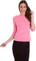 Dancing Days Longsleeve top -S- MODERN LOVE Roze
