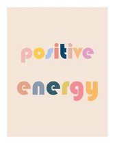 Positive Energy: Inspirational Quotes Phone Call Log Book for Teachers, 8''x10'', 4 Messages Per Page. 120