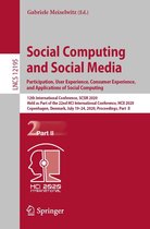 Lecture Notes in Computer Science 12195 - Social Computing and Social Media. Participation, User Experience, Consumer Experience, and Applications of Social Computing