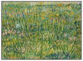 Grasgrond, Vincent van Gogh - Foto op Akoestisch paneel - 160 x 120 cm