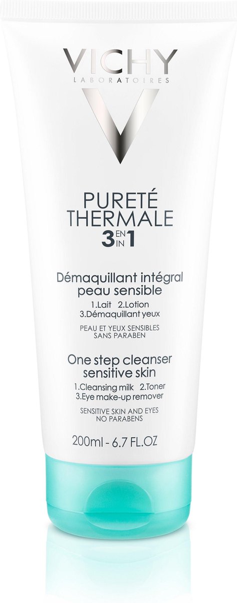 Vichy Pureté Thermale 3-in-1 reinigingslotion -200ml - make-up verwijdering