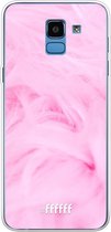 Samsung Galaxy J6 (2018) Hoesje Transparant TPU Case - Cotton Candy #ffffff