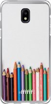 Samsung Galaxy J5 (2017) Hoesje Transparant TPU Case - Pencils #ffffff